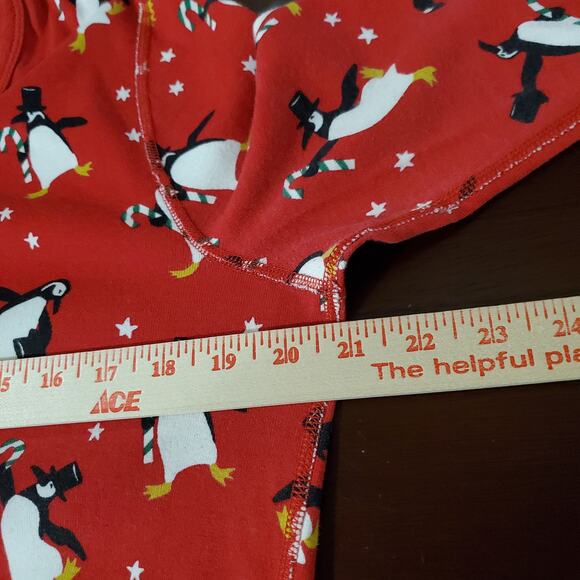 Hanna Andersson Womens 100% Organic Cotton Penguin Christmas Pajama Set Size XL - Picture 11 of 15
